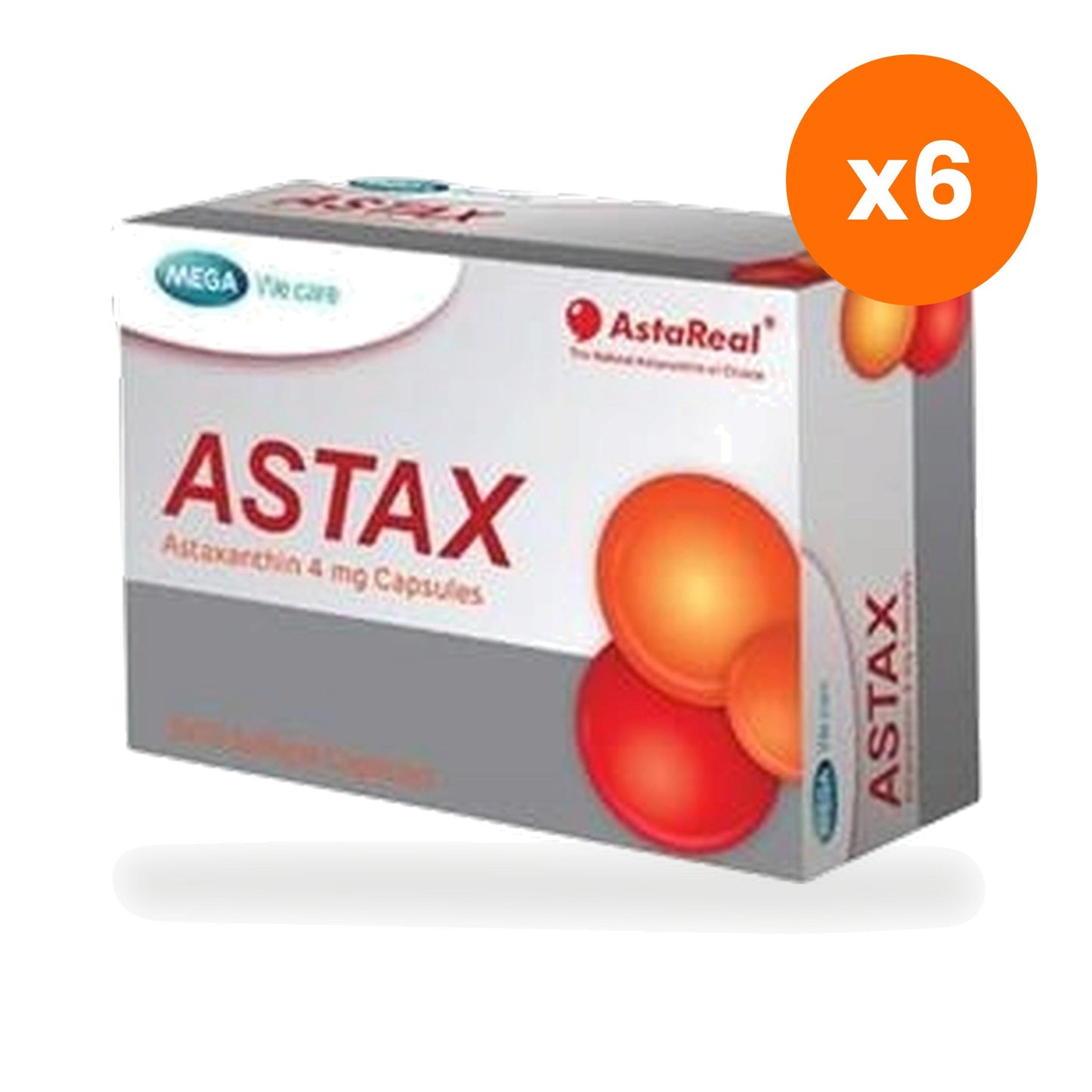 Mega We Astax Astaxanthin Capsules 4mg 30 Capsules