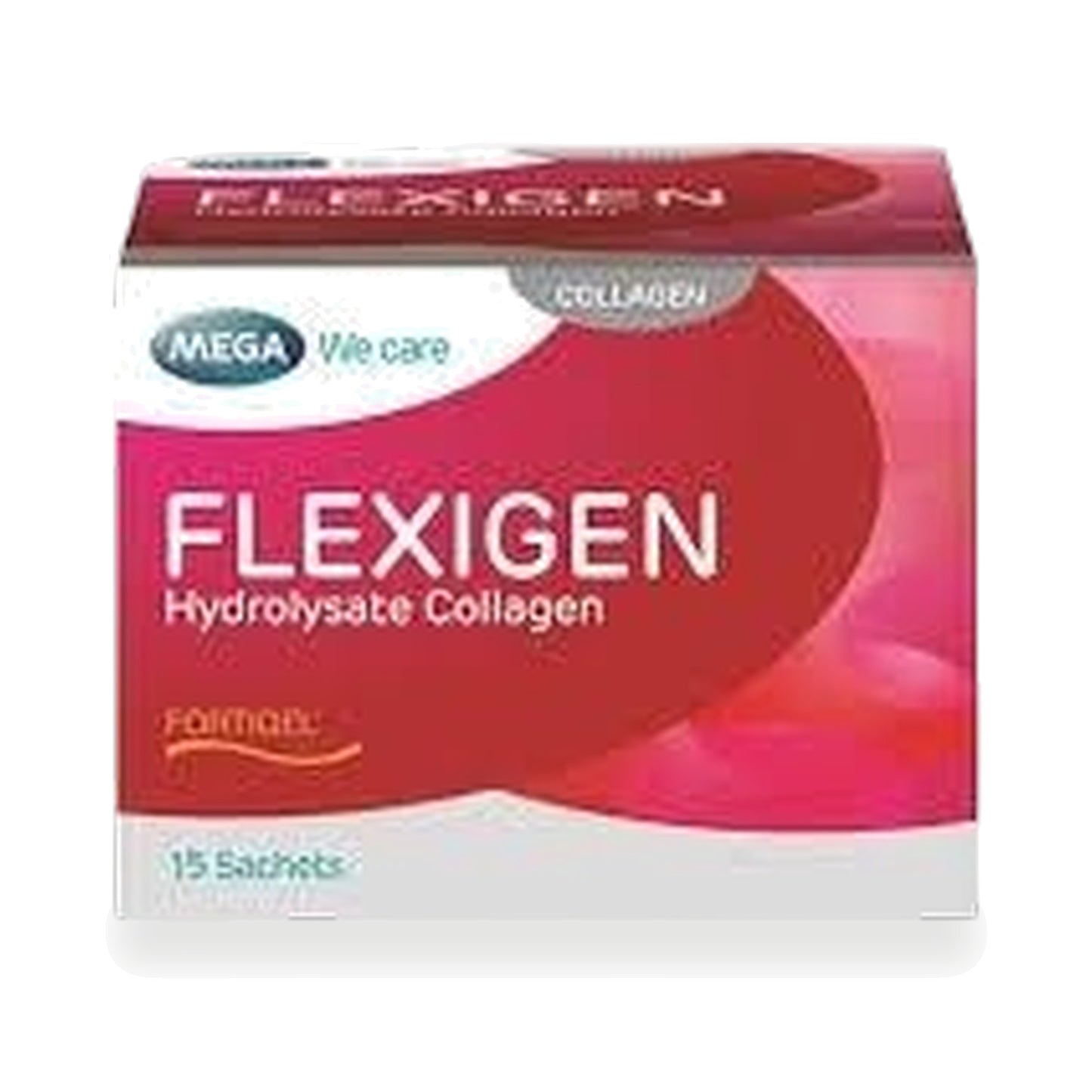 Mega We Care Flexigen Collagen Peptide Sachets — 15 x 10 g