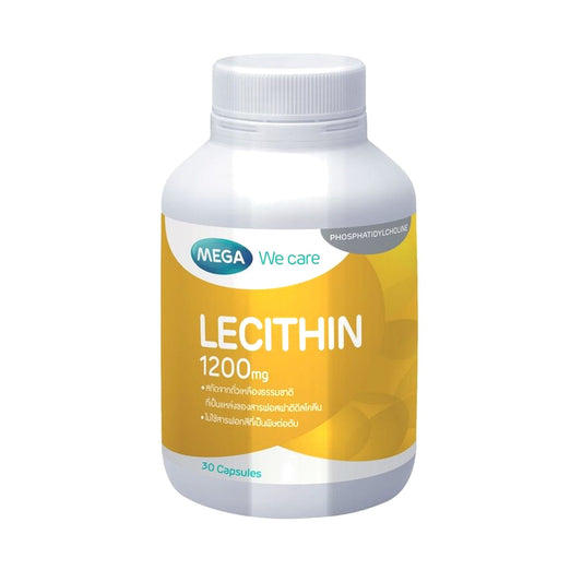 Mega We Care Lecithin Softgels 1,200mg — 30 Softgels