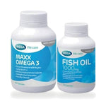 Mega We Care Maxx Omega 3 Capsules — 60 Capsules + 30 Fish Oil Capsules