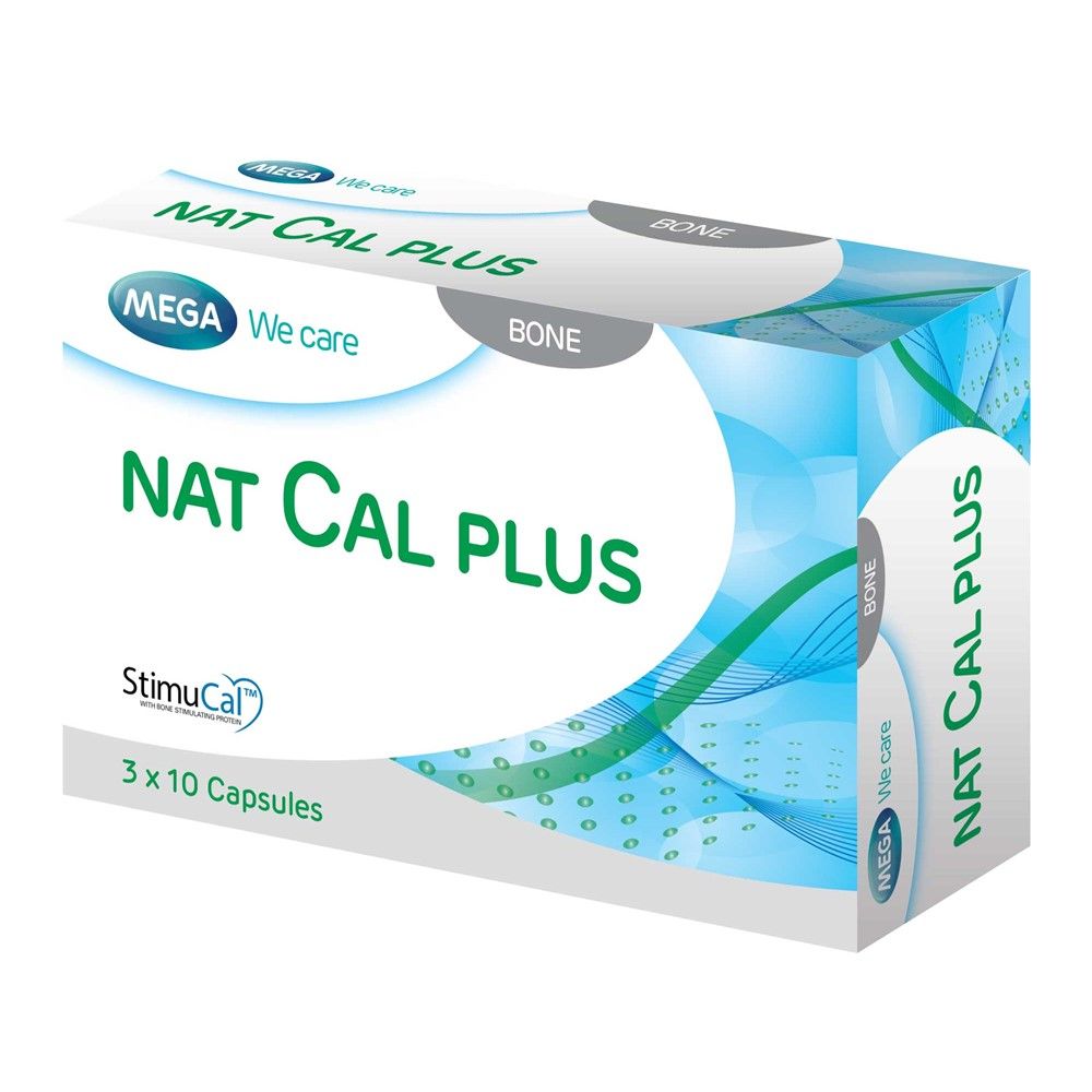 Mega We Care Nat Cal Plus Capsules — 30 Capsules