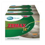 Mega We Care Zemax SX ZMA & L-Carnitine Capsules — 90 Capsules