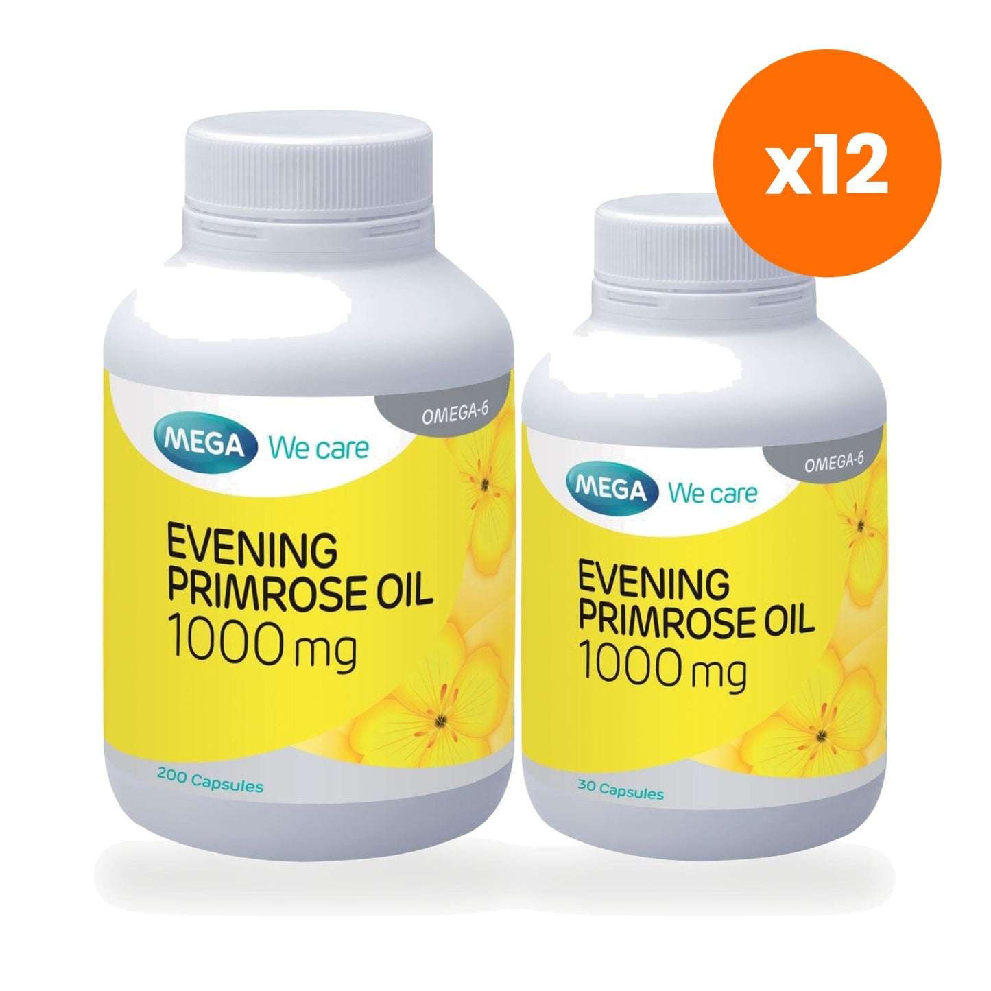 Mega We Evening Primrose Oil 1000mg Women's 230 Softgels