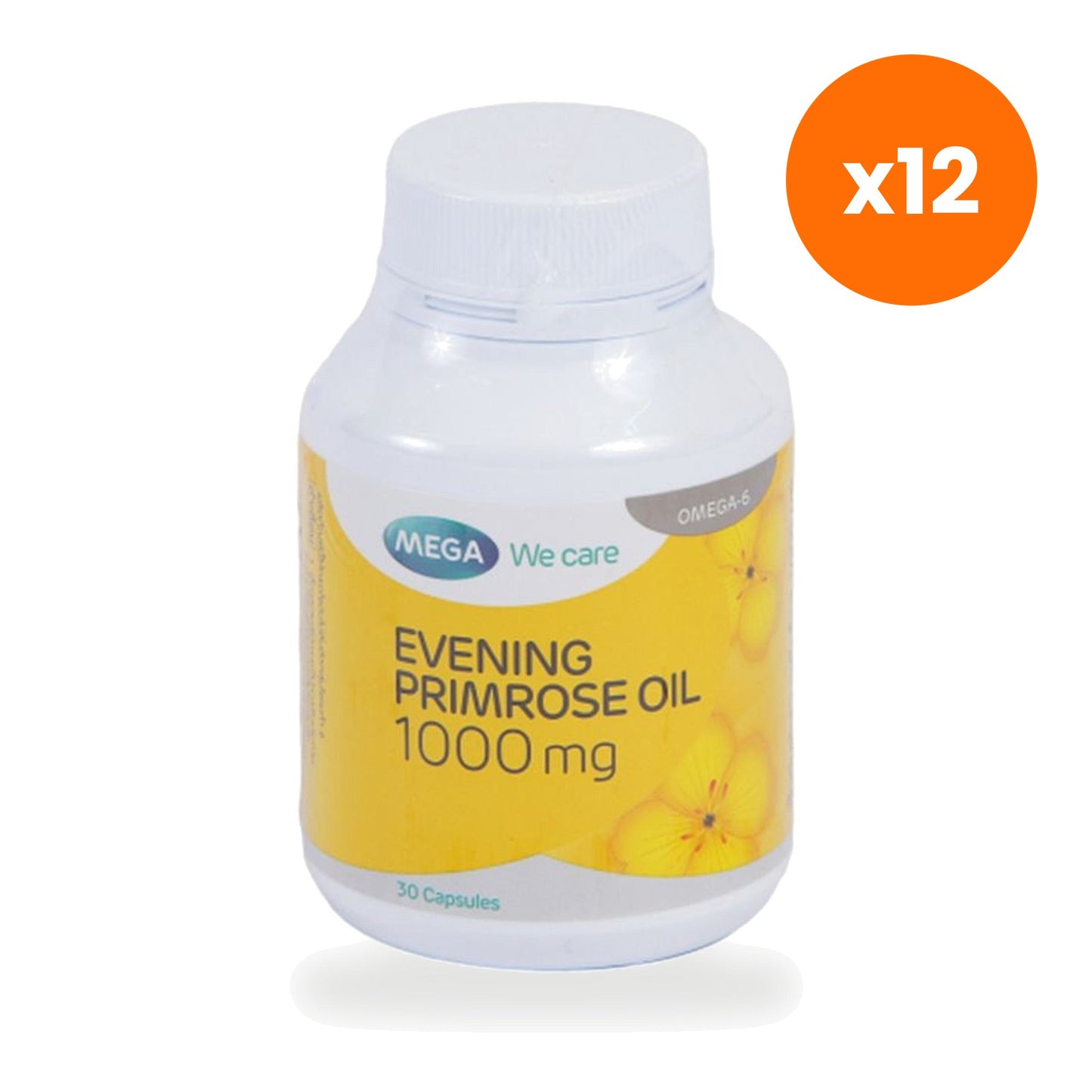 Mega We Evening Primrose Oil 1000mg Women's 30 Softgels
