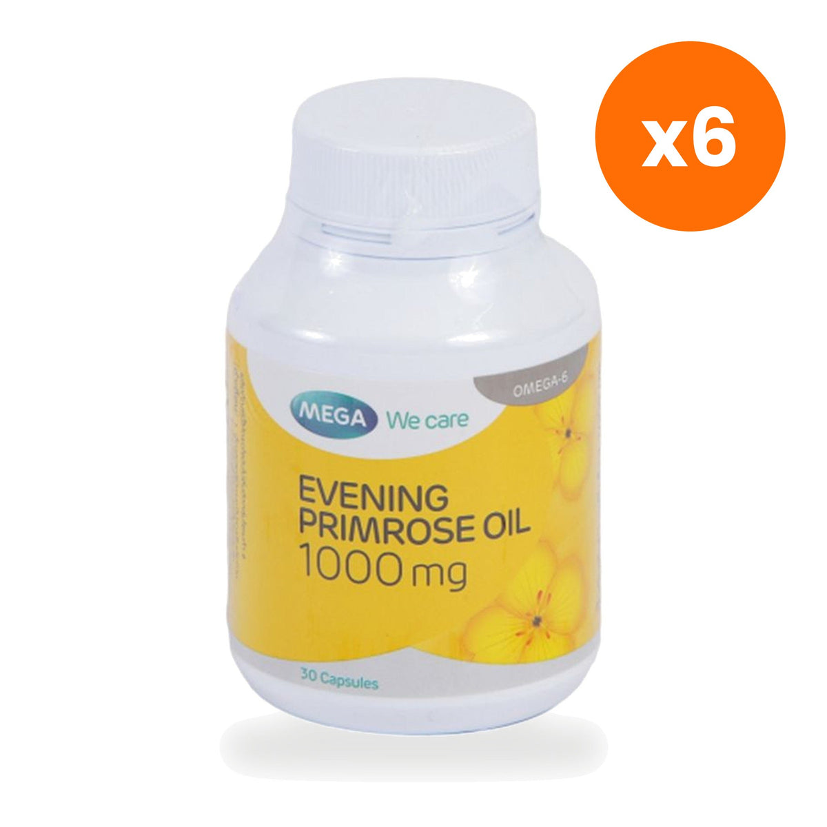 Mega We Evening Primrose Oil 1000mg Women's 30 Softgels
