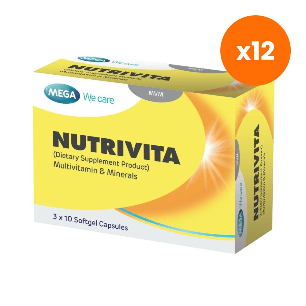 Mega We Nutrivita Multivitamin Mineral 30 Capsules