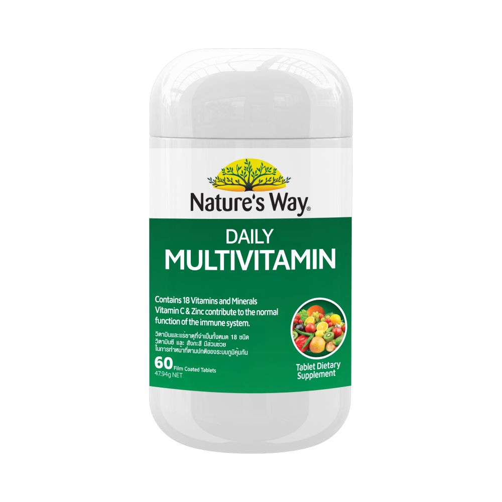 Nature's Way Daily Multivitamin Tablets — 60 Tablets