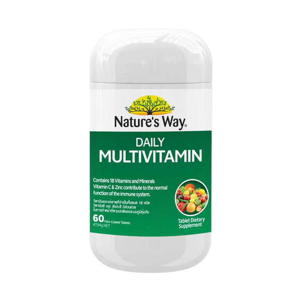 Nature's Way Daily Multivitamin Tablets — 60 Tablets