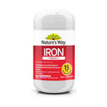 Nature's Way Iron + Vitamin C Chewable Tablets — 50 Tablets