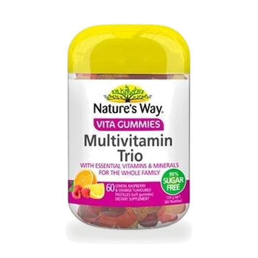 Nature's Way Vita Gummies Multivitamin Trio Sugar Free — 60 Gummies