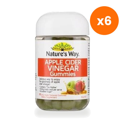 Nature's Way Apple Cider Vinegar Gummies for Weight Management 65 Gummies