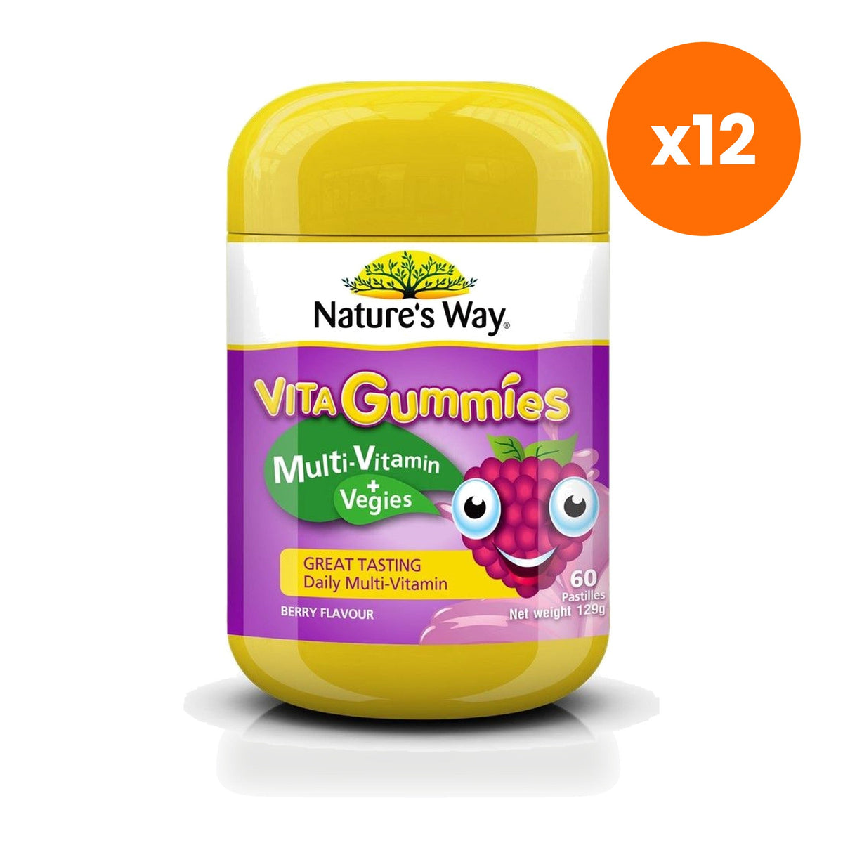 Nature's Way Kids Vita Gummies Multivitamin for Children's Daily Wellness