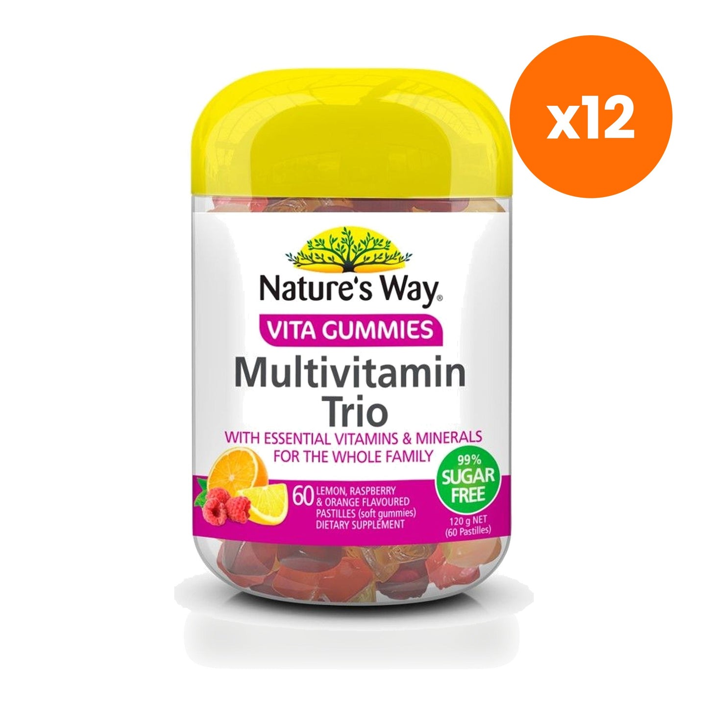 Nature's Way Vita Gummies Multivitamin Chewable Daily for Everyday Wellness