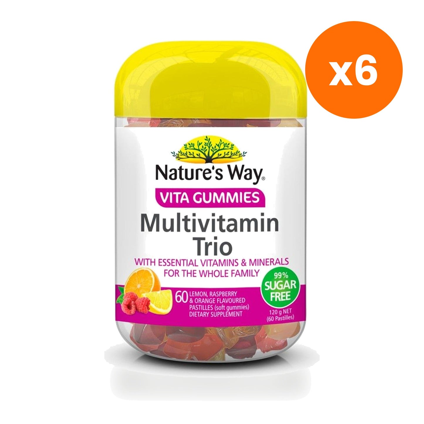 Nature's Way Vita Gummies Multivitamin Chewable Daily for Everyday Wellness