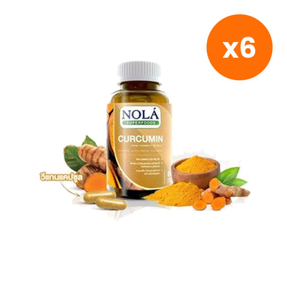 Nola Curcumin Turmeric Vegan Capsules 60 Capsules