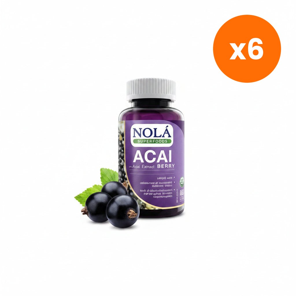 Nola Freeze Dried Acai Berry Vegan Capsules 30 Capsules
