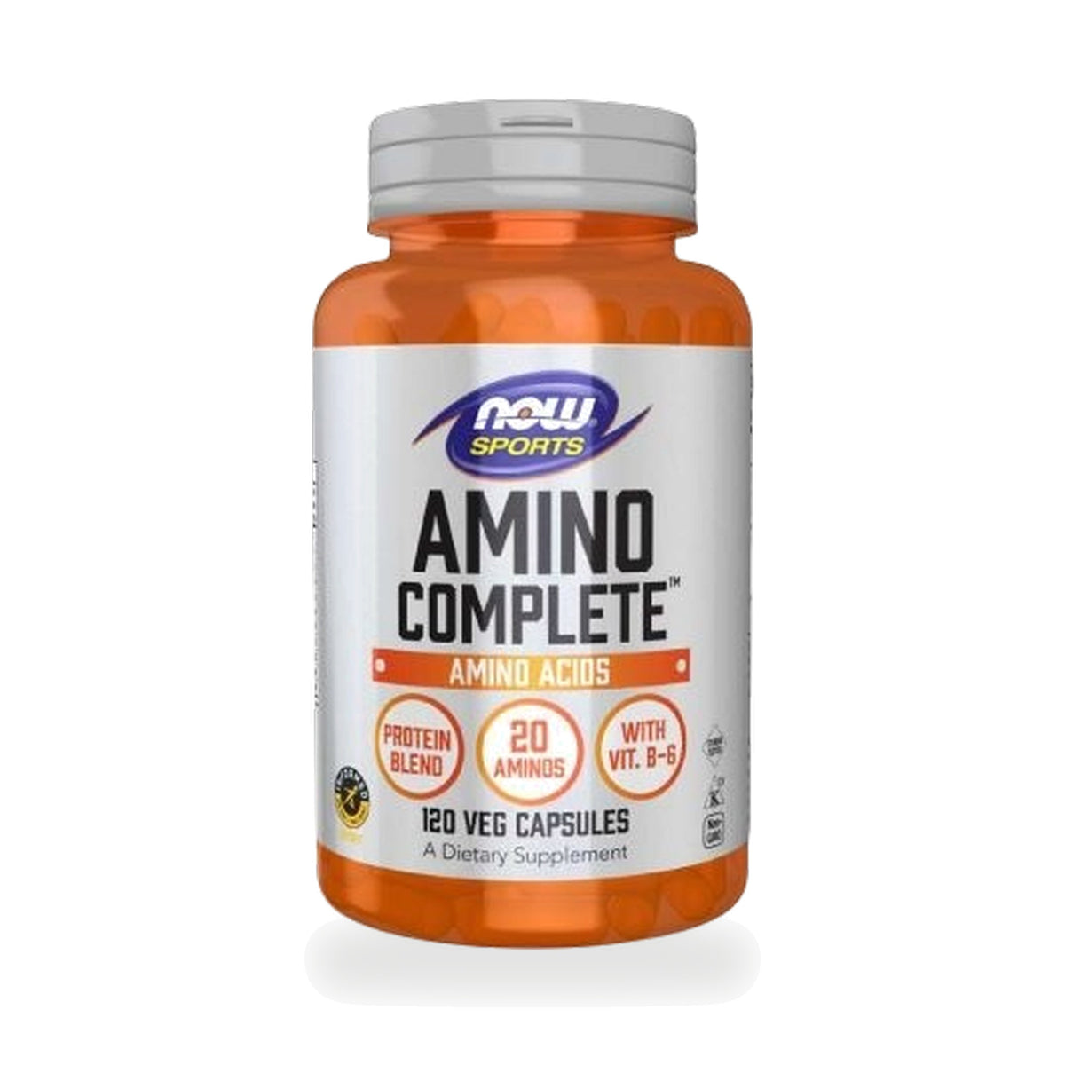 NOW Foods Amino Complete Amino Acid Complex Veg Capsules — 120 Veg Capsules