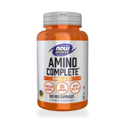 NOW Foods Amino Complete Amino Acid Complex Veg Capsules — 120 Veg Capsules