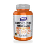 NOW Foods BCAA Blast Powder — 120 Veg Capsules