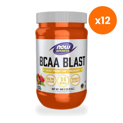 NOW Foods BCAA Branched Chain Amino Acids 600 g