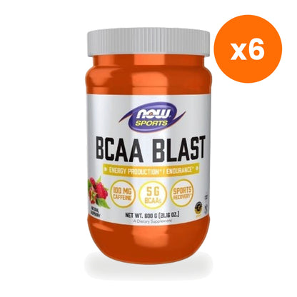 NOW Foods BCAA Branched Chain Amino Acids 600 g
