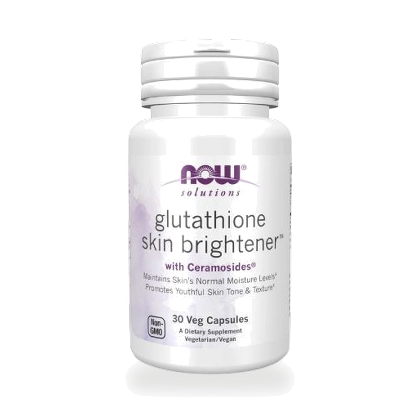 NOW Foods Glutathione Plus Wheat Germ Extract Veg Capsules 250mg — 30 Veg Capsules