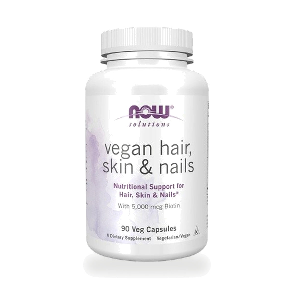 NOW Foods HSN Hair, Skin & Nails Vegan Formula Veg Capsules — 90 Veg Capsules