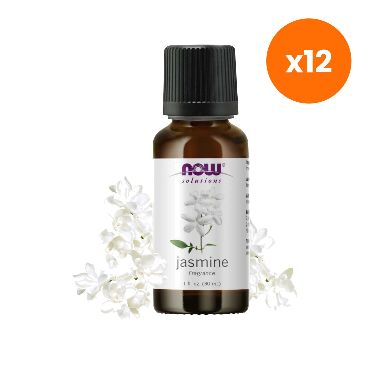 NOW Foods Jasmine Fragrance Aromatherapy Oil Relaxation
