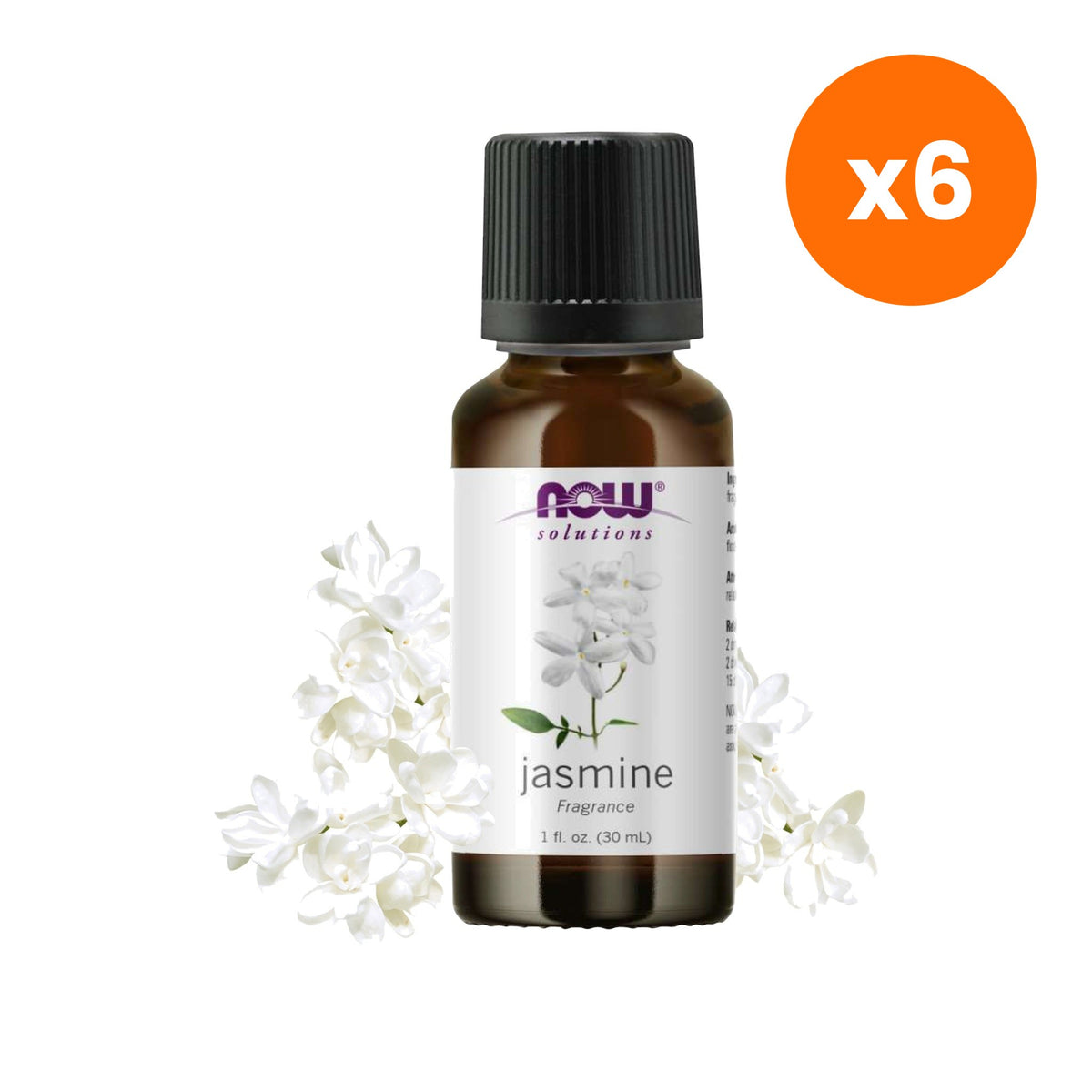 NOW Foods Jasmine Fragrance Aromatherapy Oil Relaxation