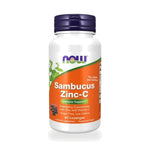 NOW Foods Sambucus Elderberry Zinc-C Lozenges — 60 Lozenges