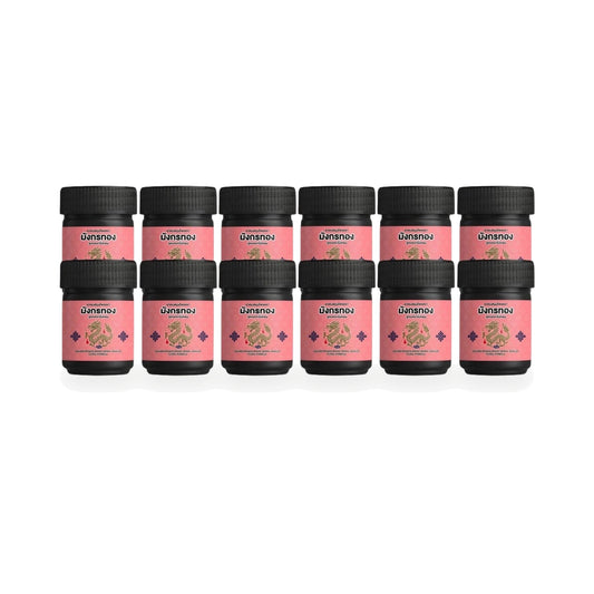 Ouay Un Osoth Golden Dragon Floral Herbal Inhaler — 12 Pieces