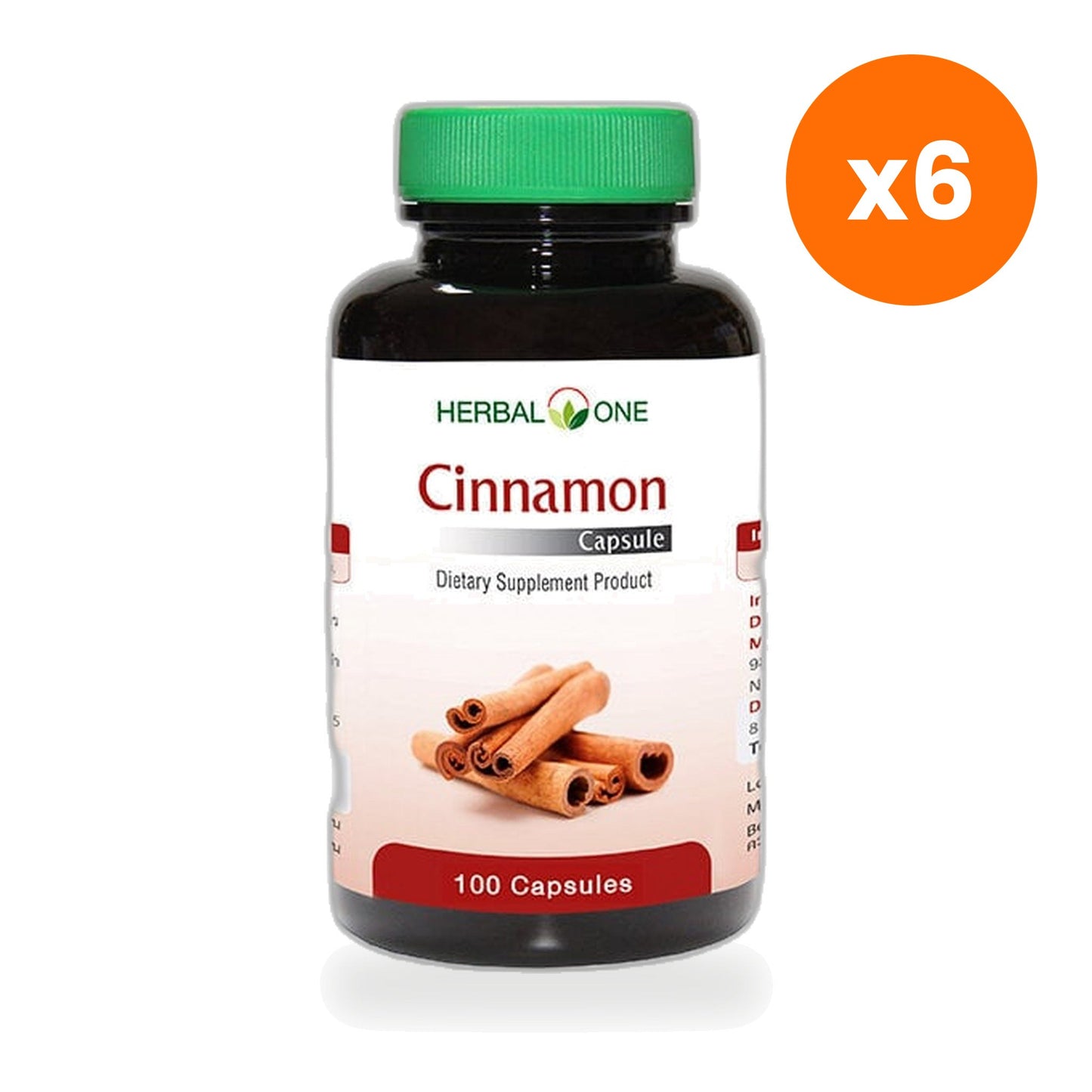 Ouay Un Osoth Herbal One Cinnamon 500mg 100 Capsules