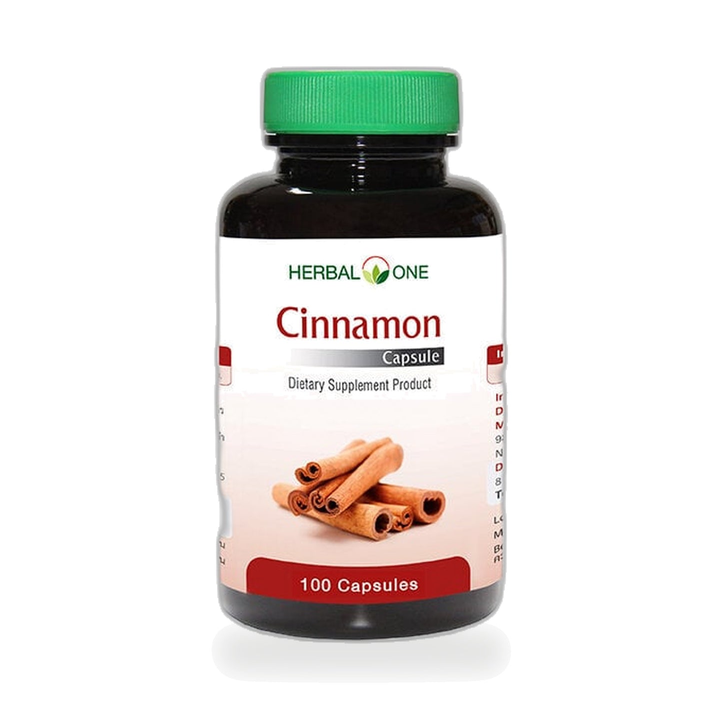 Ouay Un Osoth Herbal One Cinnamon Capsules 500mg — 100 Capsules