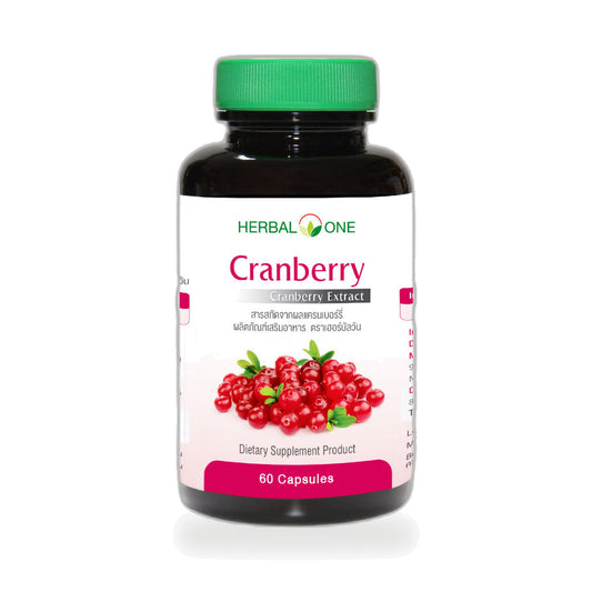 Ouay Un Osoth Herbal One Cranberry Extract Capsules 400mg — 60 Capsules