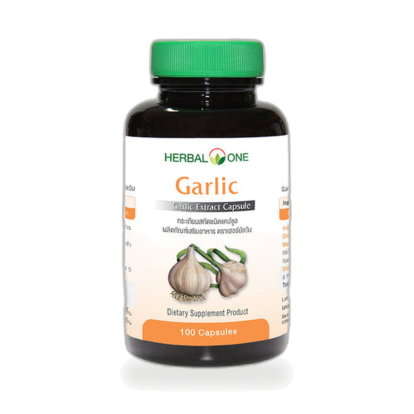 Ouay Un Osoth Herbal One Garlic Extract Capsules 300mg — 100 Capsules