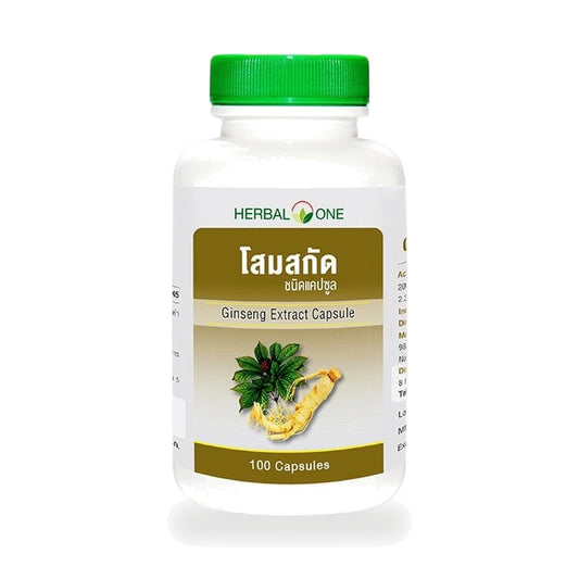 Ouay Un Osoth Herbal One Ginseng Extract Capsules 200mg — 100 Capsules