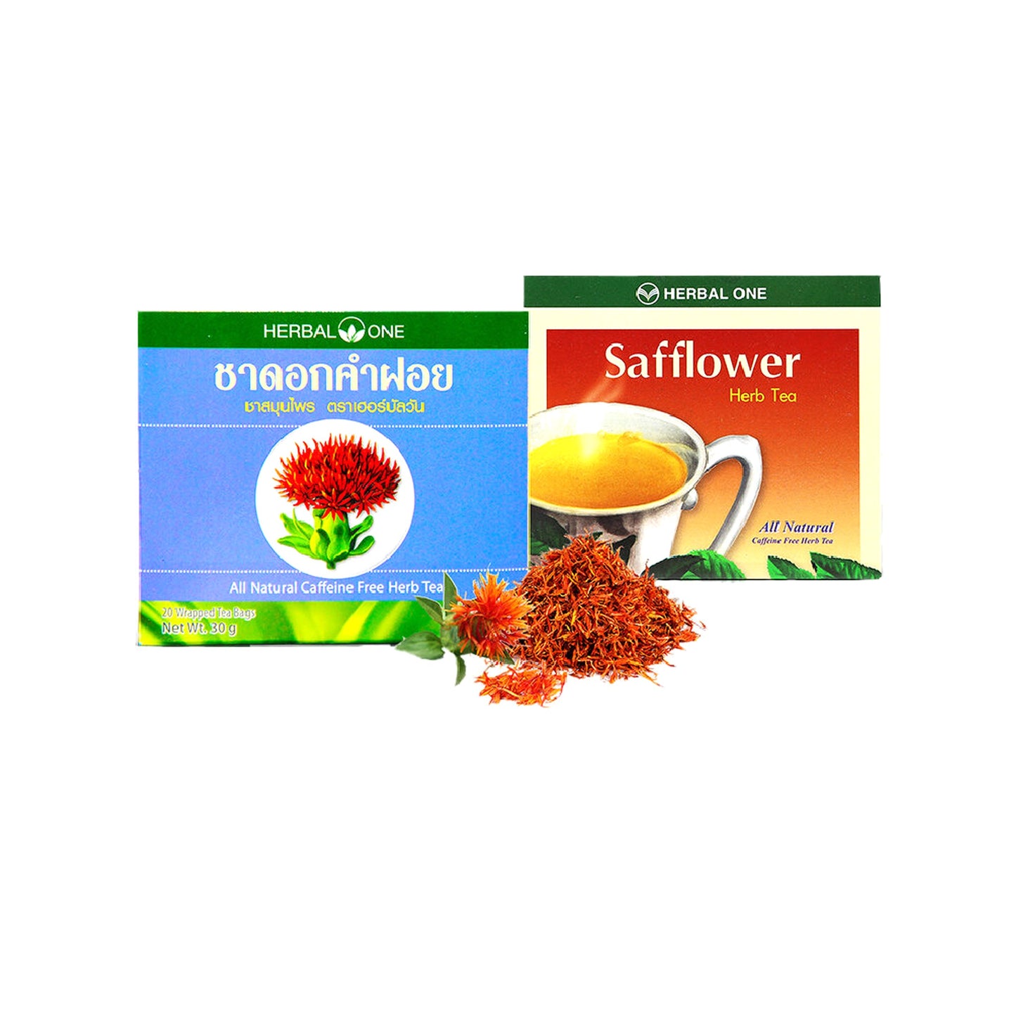 Ouay Un Osoth Herbal One Safflower Herbal Tea — 20 Tea Bags (30 g)
