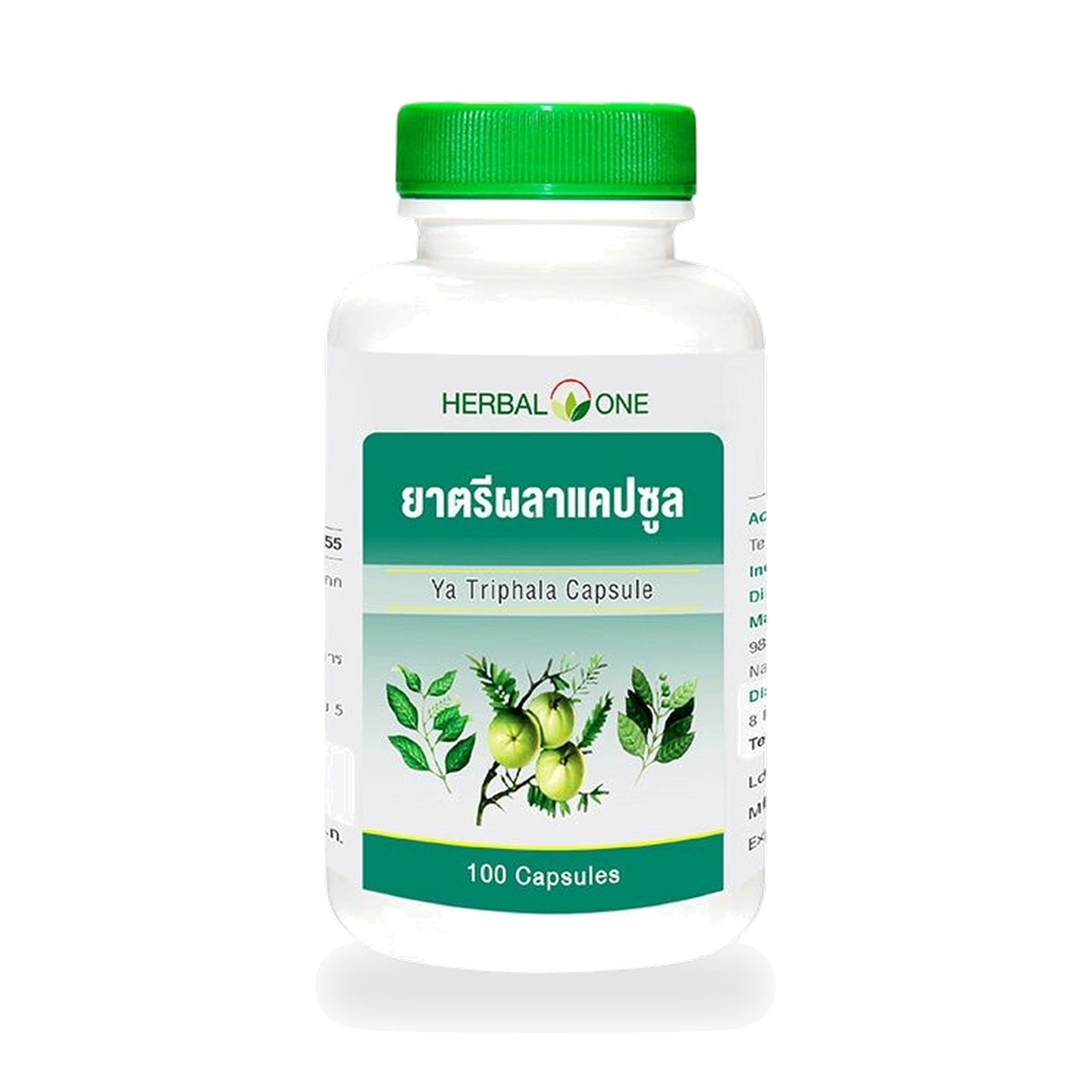 Ouay Un Osoth Herbal One Triphala Capsules 450mg — 100 Capsules