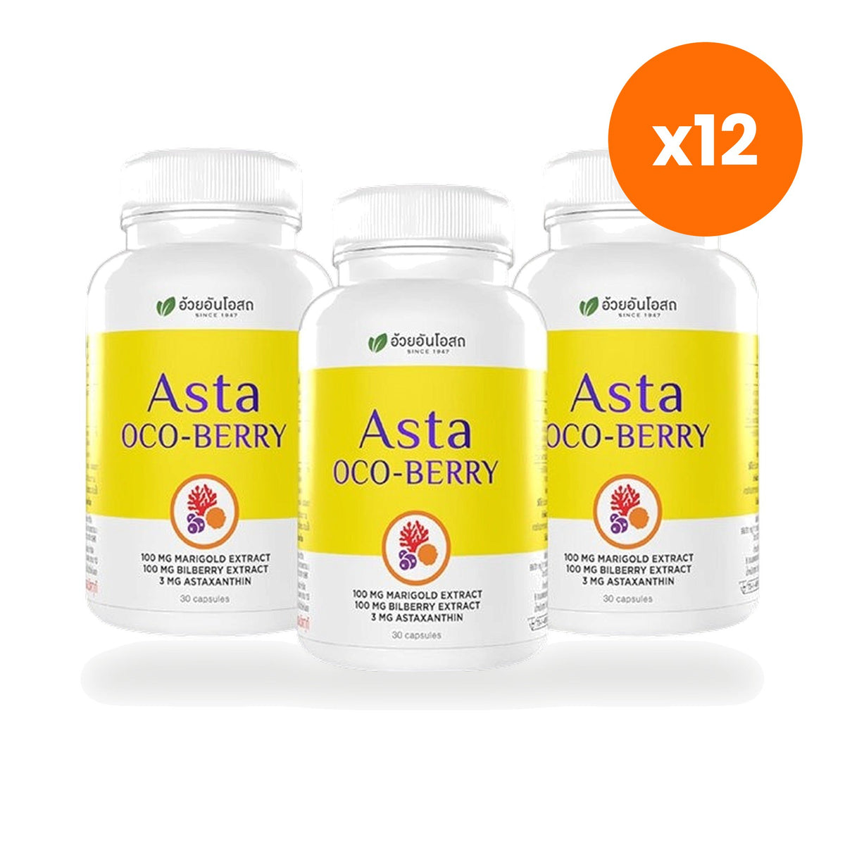 Ouay Un Osoth Premium Series Asta Oco Berry Gift Set 9 for Antioxidant Skin Support