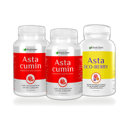 Ouay Un Osoth Premium Series Set — Set 7: 2 Astacumin + 1 Asta Oco-Berry