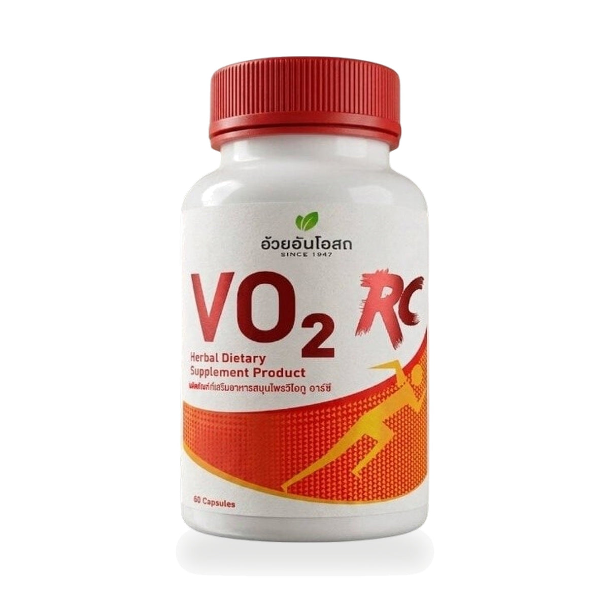 Ouay Un Osoth VO2 RC Astragalus & Cordyceps Capsules — 60 Capsules