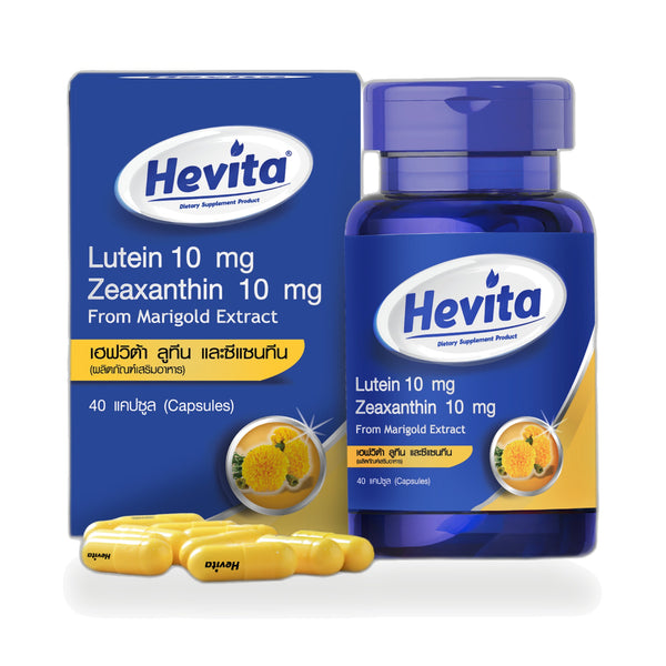 Panapat Hevita Lutein & Zeaxanthin Capsules — 40 Capsules