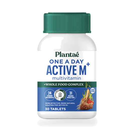 Plantae Active M+ Multivitamin Tablets — 30 Tablets