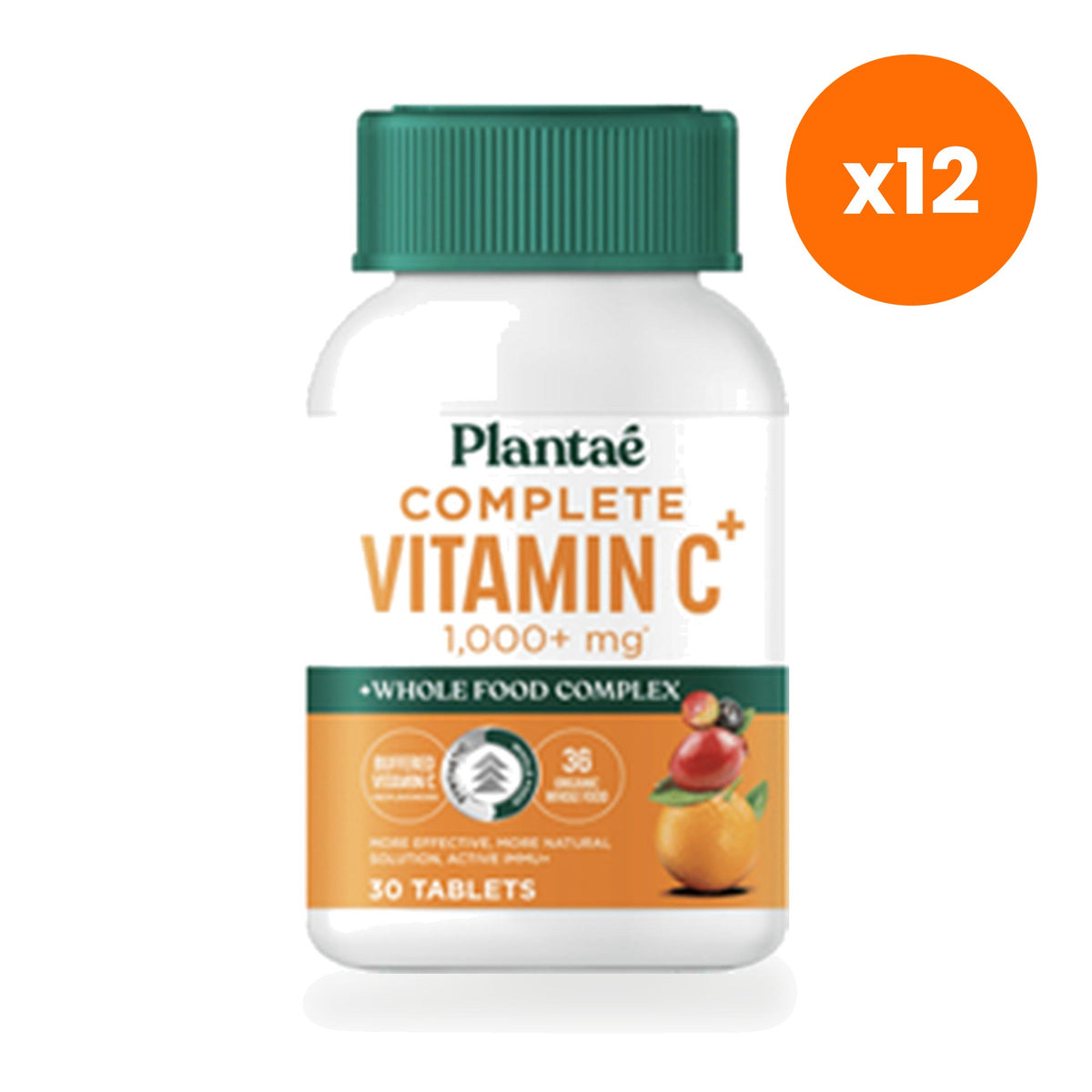 Plantae Complete Vitamin C Plus Tablets 30 Tablets
