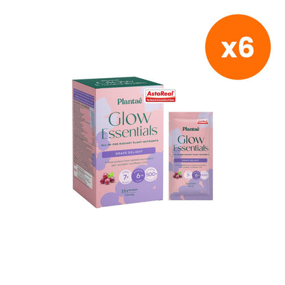 Plantae Glow Essentials Grape Delight Plant Protein for Skin Radiance