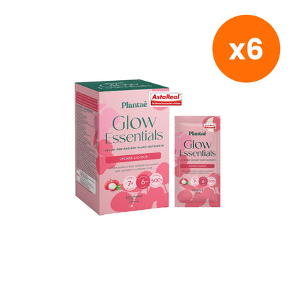 Plantae Glow Essentials Lychee Licious Drink Powder Box for Skin Nourishment