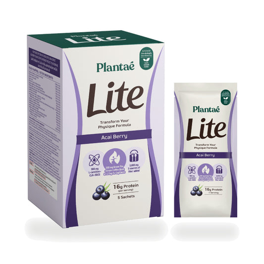 Plantae Lite Protein Acai Berry Plant-Based Drink Powder (Box)