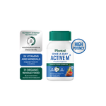 Plantae One A Day Active M+ Whole Food Multivitamin Tablets — 42 g