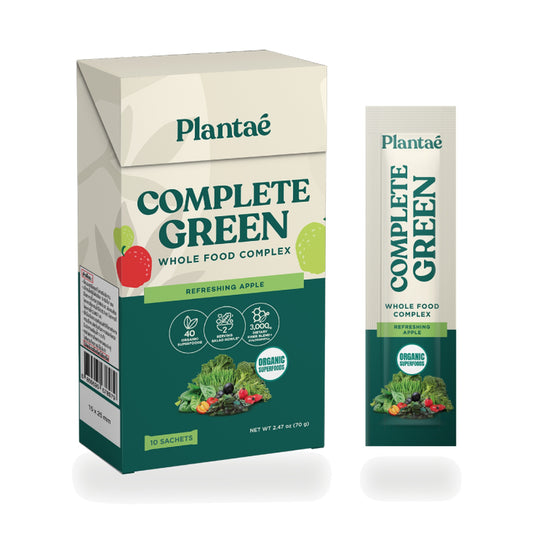 Plantae Whole Food Complex Complete Green Refreshing Apple Powder (Box) — 210 g