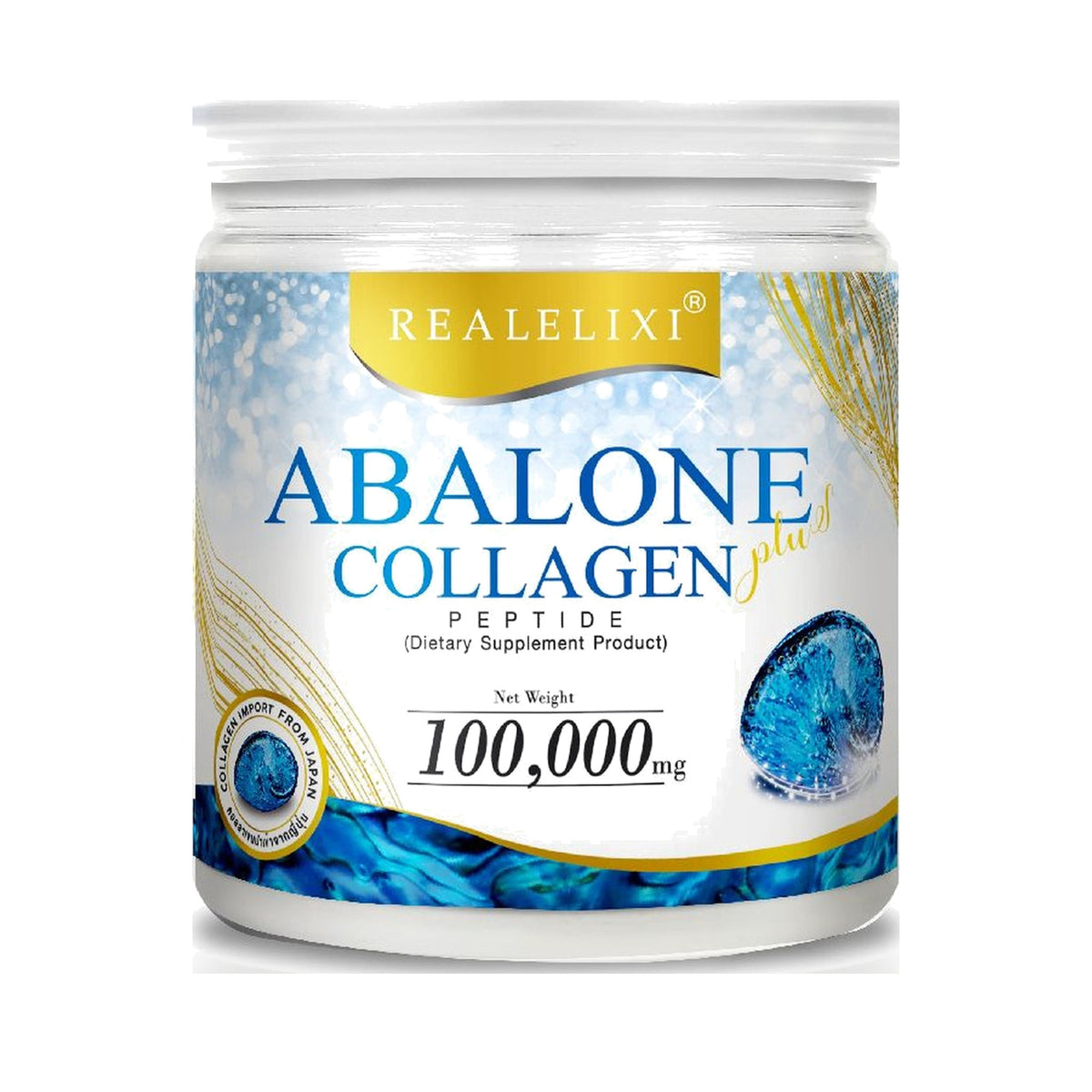 Real Elixir Abalone Collagen Drink Powder — 100 g